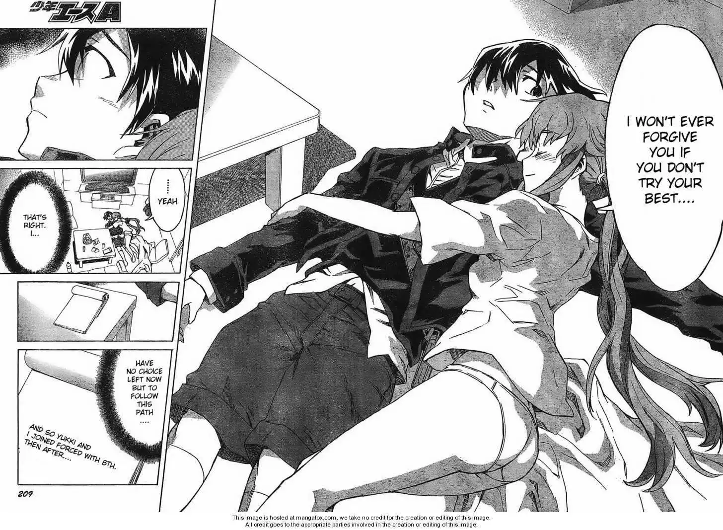 Mirai Nikki Chapter 37 10